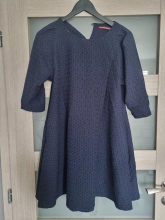 Modré šaty comptoir des cottoniers, xs