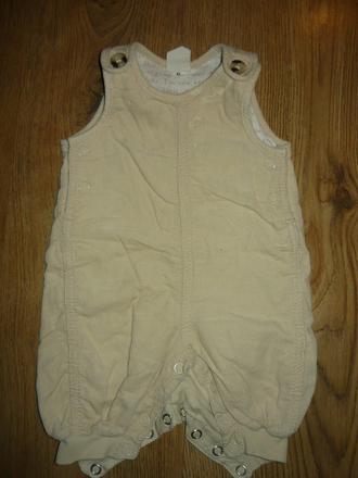 Jemné menčestráky -50/56, h&m,56