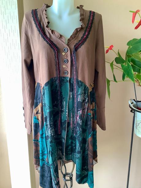 Kardigan 44/46 rainbow, 44