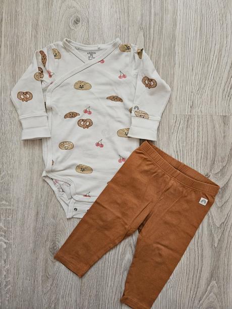 Lindex body + legíny (komplet) veľ 68, lindex,68