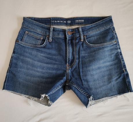 Riflové šortky, c&a,l