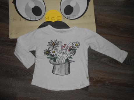 Stella mccartney dizajnerske tričko na 5 rokov, 110