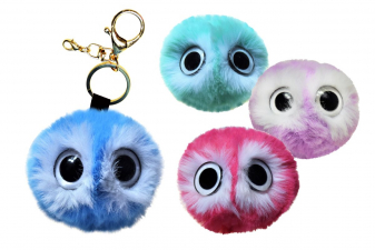 Prívesok - chlpáčik 9cm,