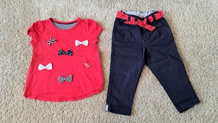 Krasny komplet mothercare, mothercare,86