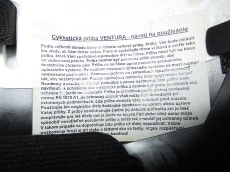 Cyklistická prilba, s