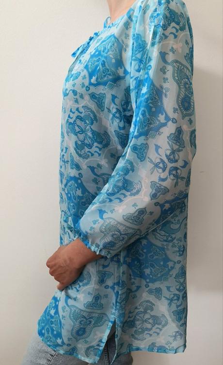 Priehľadná letná tunika yves rocher, l