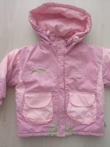 Ružová zimná bunda a ružové oteplovačky (80), 80