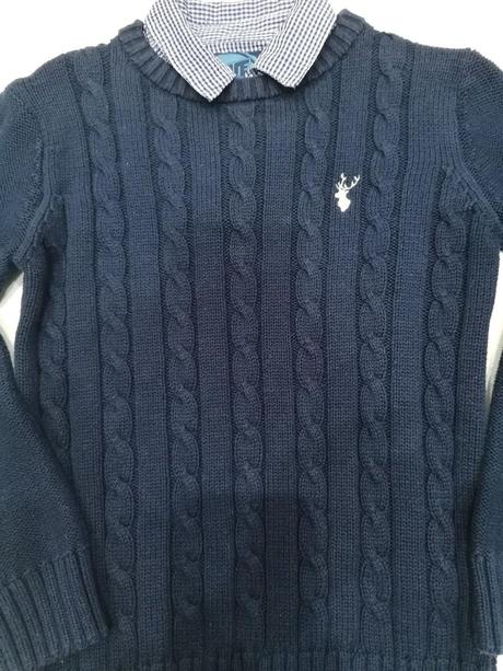 Pulóver 2v1, h&m,122