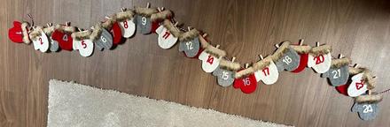 Adventný kalendár na zavesenie, 