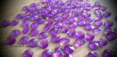 Diamantové konfety - balenie 100 kusov, 