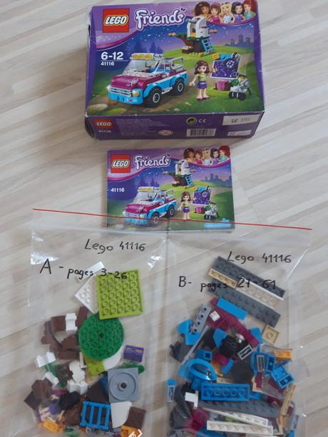 Lego friends hvezdáreň 41116,