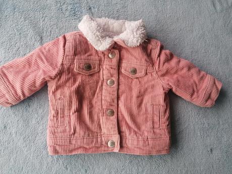 Mencestrova bundička s kozusinkou, primark,68