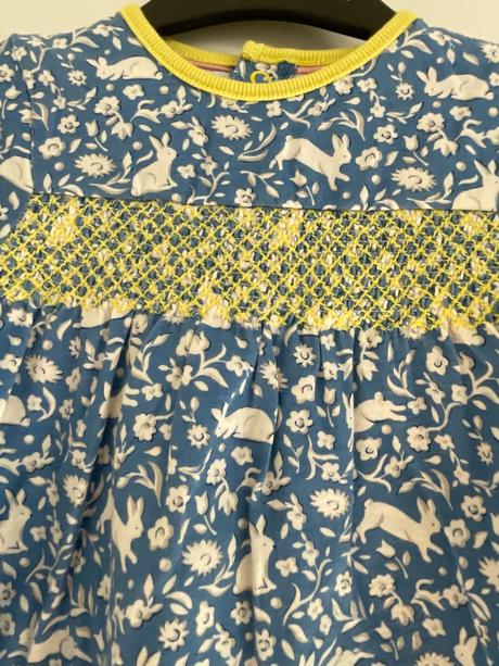 Rozkošné šatičky so zajačikmi, mini boden,86 / 92