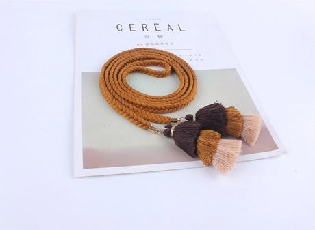 Opasok rope brown, 