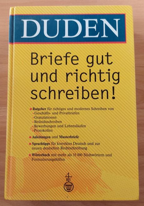 Duden - briefe gut und richtig schreiben,