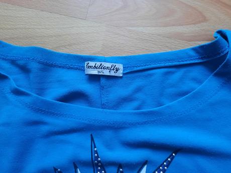 Dámske tričko s netopierím rukávom, m