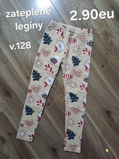 Zateplené legíny, 128