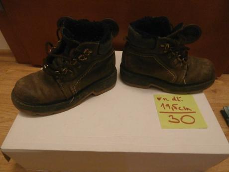 Zateplené topánky č.30, zimné topánky šnurovacie, 30