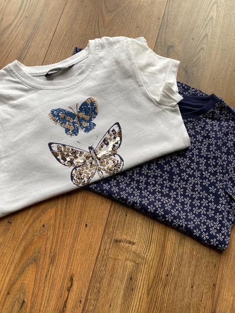 Dievčenské tričká dvojbalenie, george,122