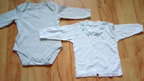 Bavlnená košieľka s výšivkou + nové body, 68–80