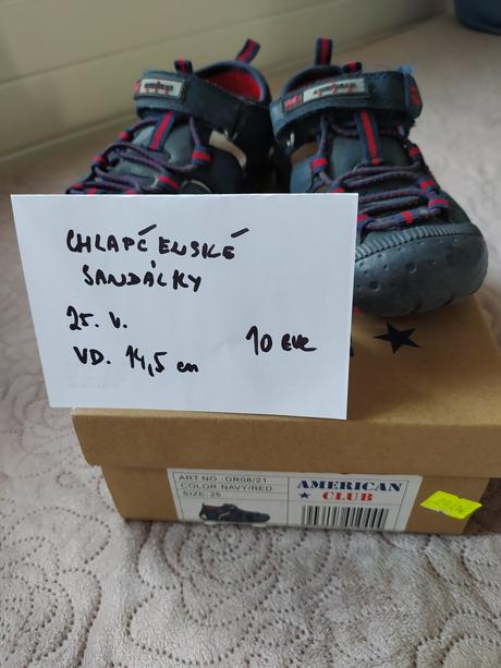 Sandálky american club, american eagle,25