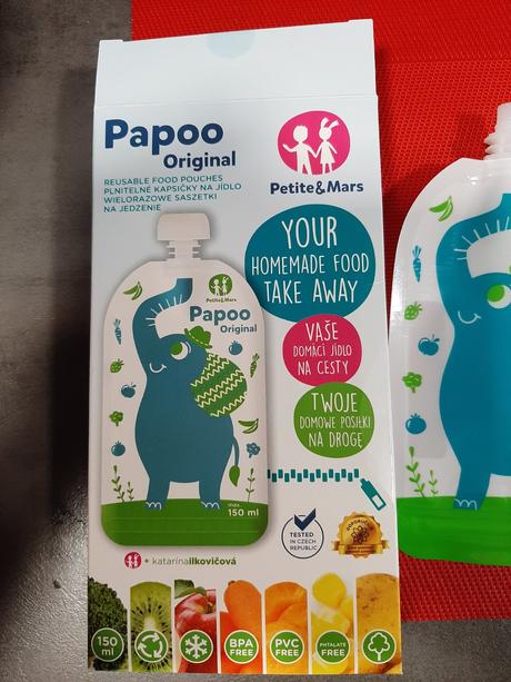 Kapsičky na výživu-príkrm 4ks,