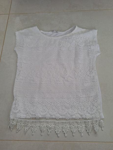 Predam biele tricko, h&m,110