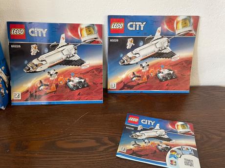 Lego city 60226 raketoplán,