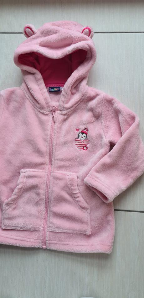 Ružová tepla mikina, lupilu,86