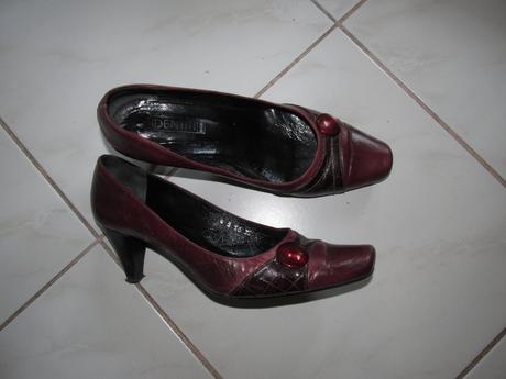 Bordó lodičky v. 40, 40