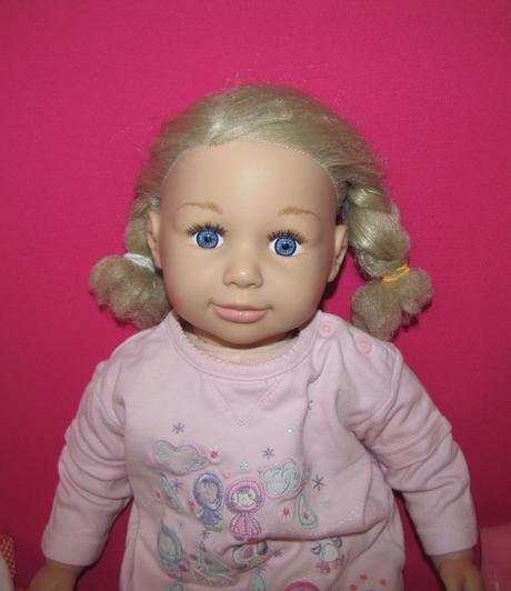 Veľká bábika sally 63 cm od zapf creation, 