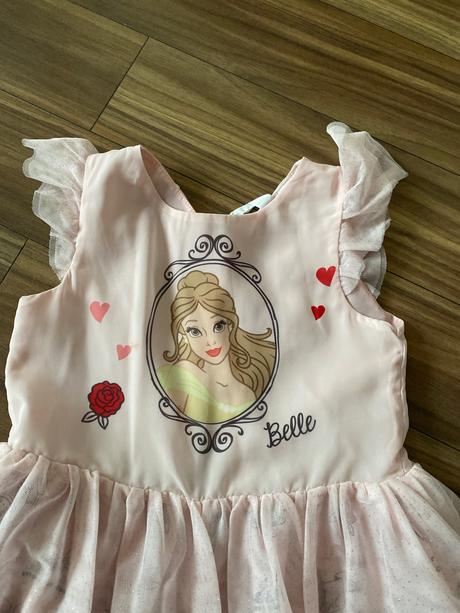 Nadherne saty belle, h&m,128