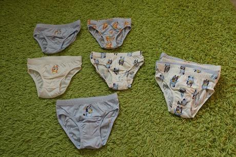 Slipy so psíkom bluey, h&m,98