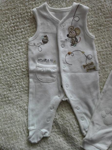 Bavlnene dupacky - overal 56-68, f&f,56