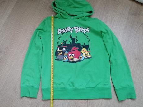 Mikina angry birds, velkost 134-140, 140