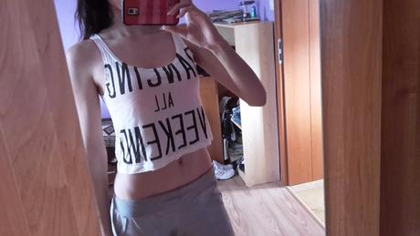 Crop top bershka, bhs,s