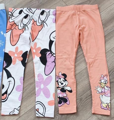 Tričká s dlhým rukávom, mikiny a legíny v. 110/116, 104–116