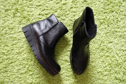 Topánky zateplené, rieker,38