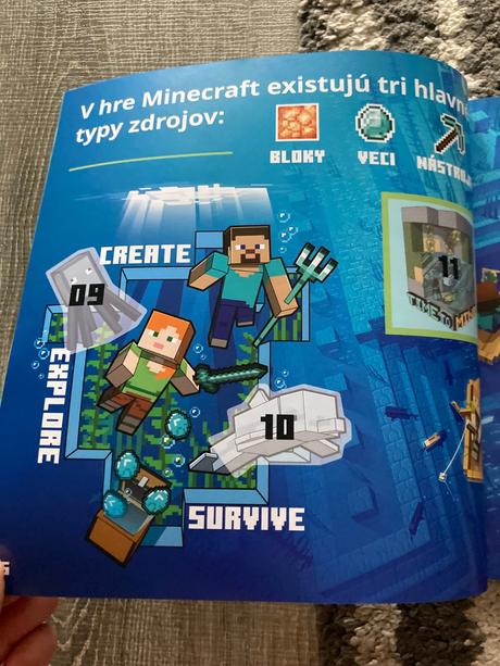 Minecraft album dobrodružstvá na každý deň, 