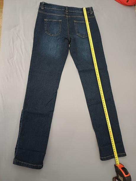Rifle primark tmavý denim - cena za 1ks, primark,158