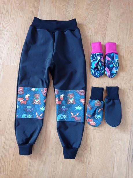 Softshellove nohavice a, 68 - 140