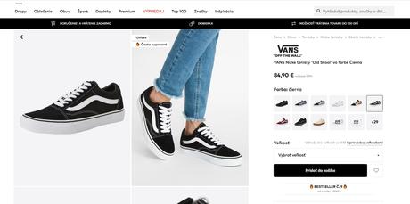 Tenisky vans old skool black white unisex vel. 40, vans,40