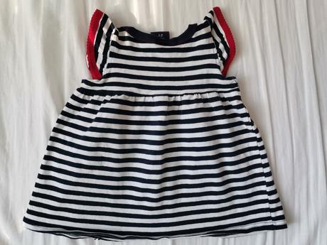 Šaty pásikove veľ. 74/80/86, 74