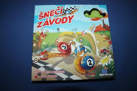 Hra sneci zavody  - preteky slimakov - od 4 rokov, 