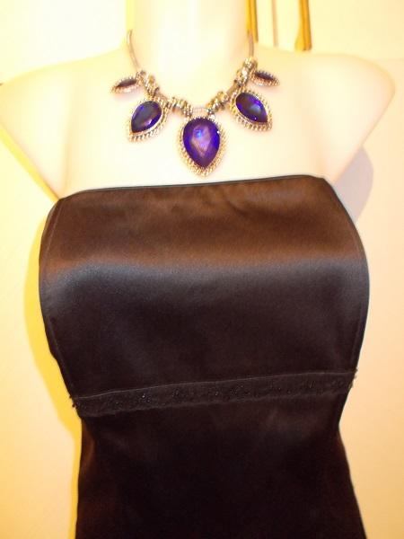 Čokoládové korzet. šaty chantall veľ. 38/40, chantall,40