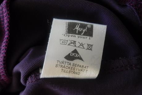 Slivkový športový top rohnisch, l