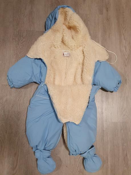 Zimný overal z pravej ovčej vlny, 68