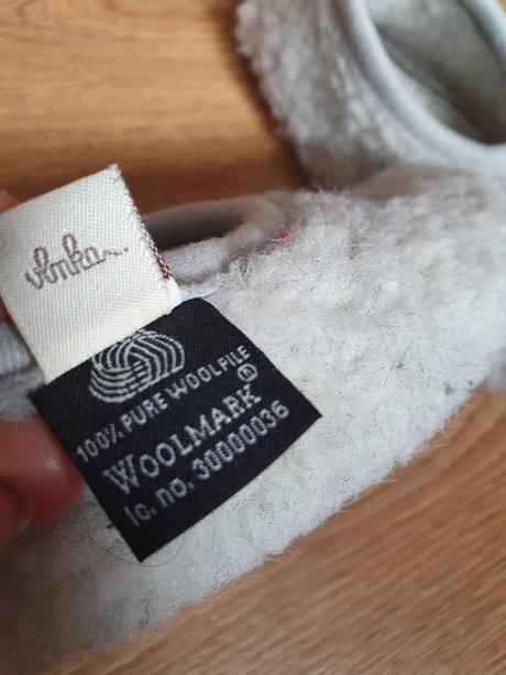 Vlnené papucky modra futbalka, 27