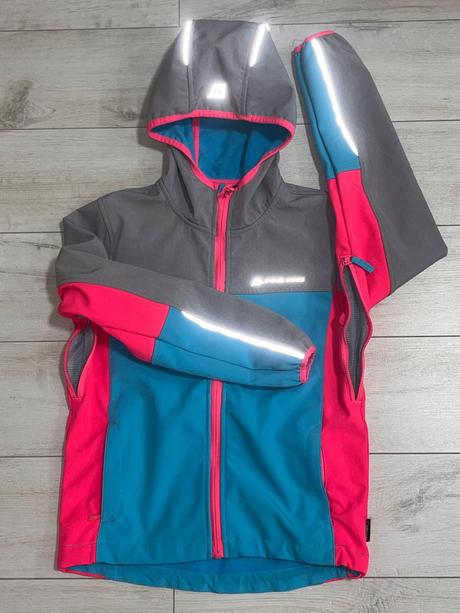 Softshelova membránová bunda, alpine pro,140
