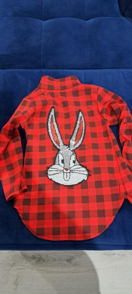 Kockovane saty,  tunika, 116